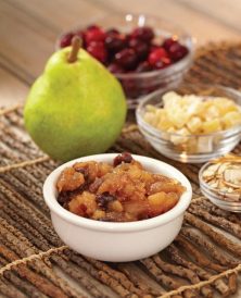 Pear-Cranberry Conserve with Almonds and Crystallized Ginger Recipe Image